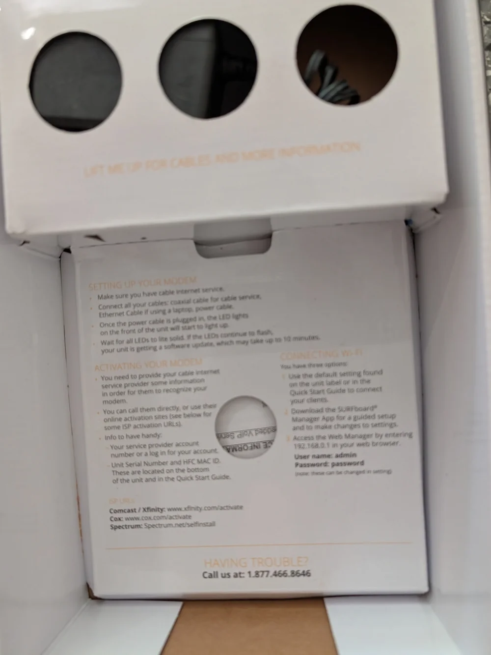 ARRIS SURFboard SBG10 Black Wi‑Fi Cable Modem
